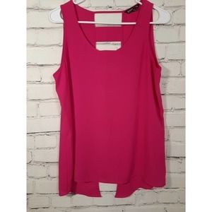 Express Pink Sleeveless‎ Shurt Size Medium